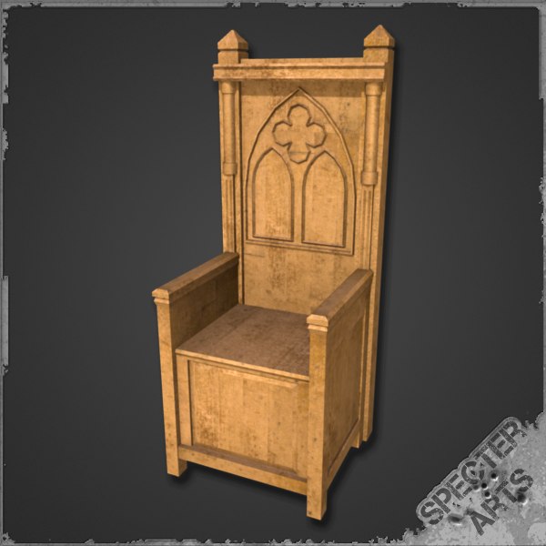 Medieval on sale throne chair