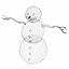 3ds natural snowman