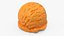 Orangefarbener Eisportionierer