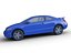 3d model honda civic si coupe