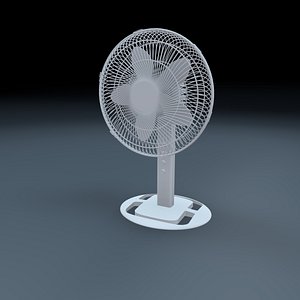 3D oscillating fan