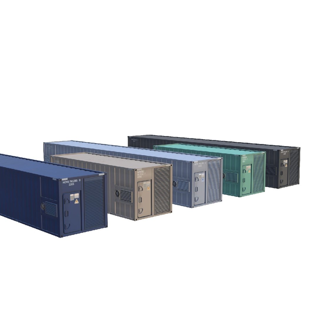 Containers 3D Model - TurboSquid 2375858