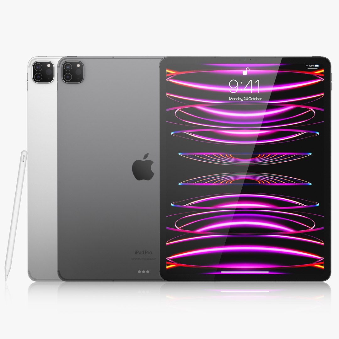 3D Apple iPad Pro 13 inch M2 - TurboSquid 2015416