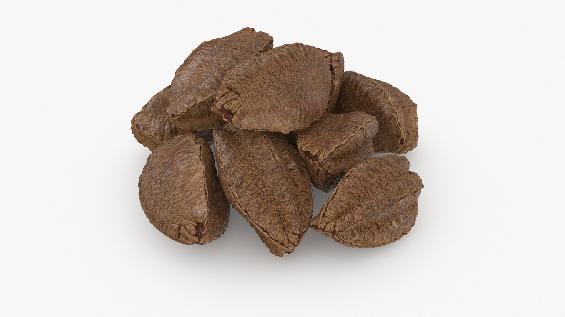 Brazil Nuts In Shell 3D Model - TurboSquid 2282687