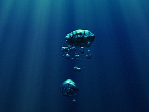 Fluids - Large Underwater Bubbles