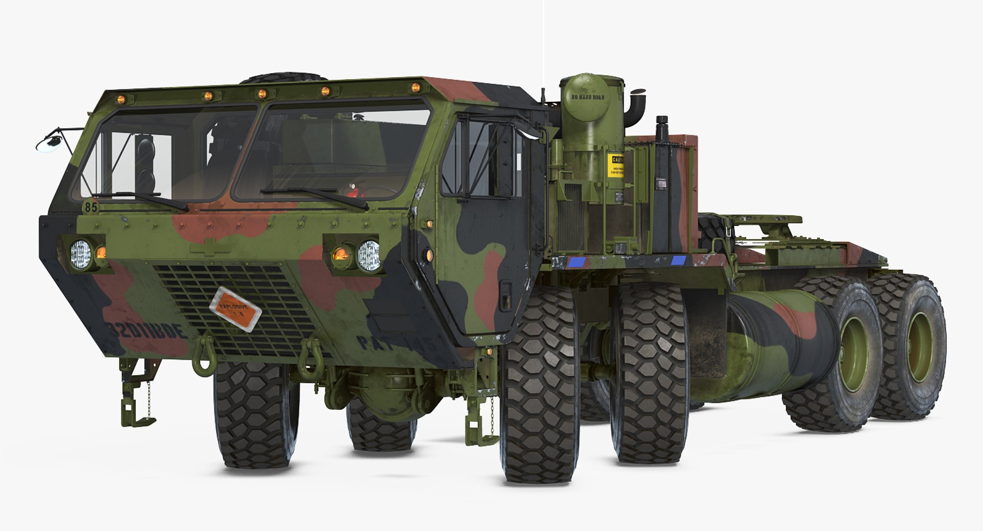 3D Military Truck Oshkosh Hemtt Model - TurboSquid 1247287