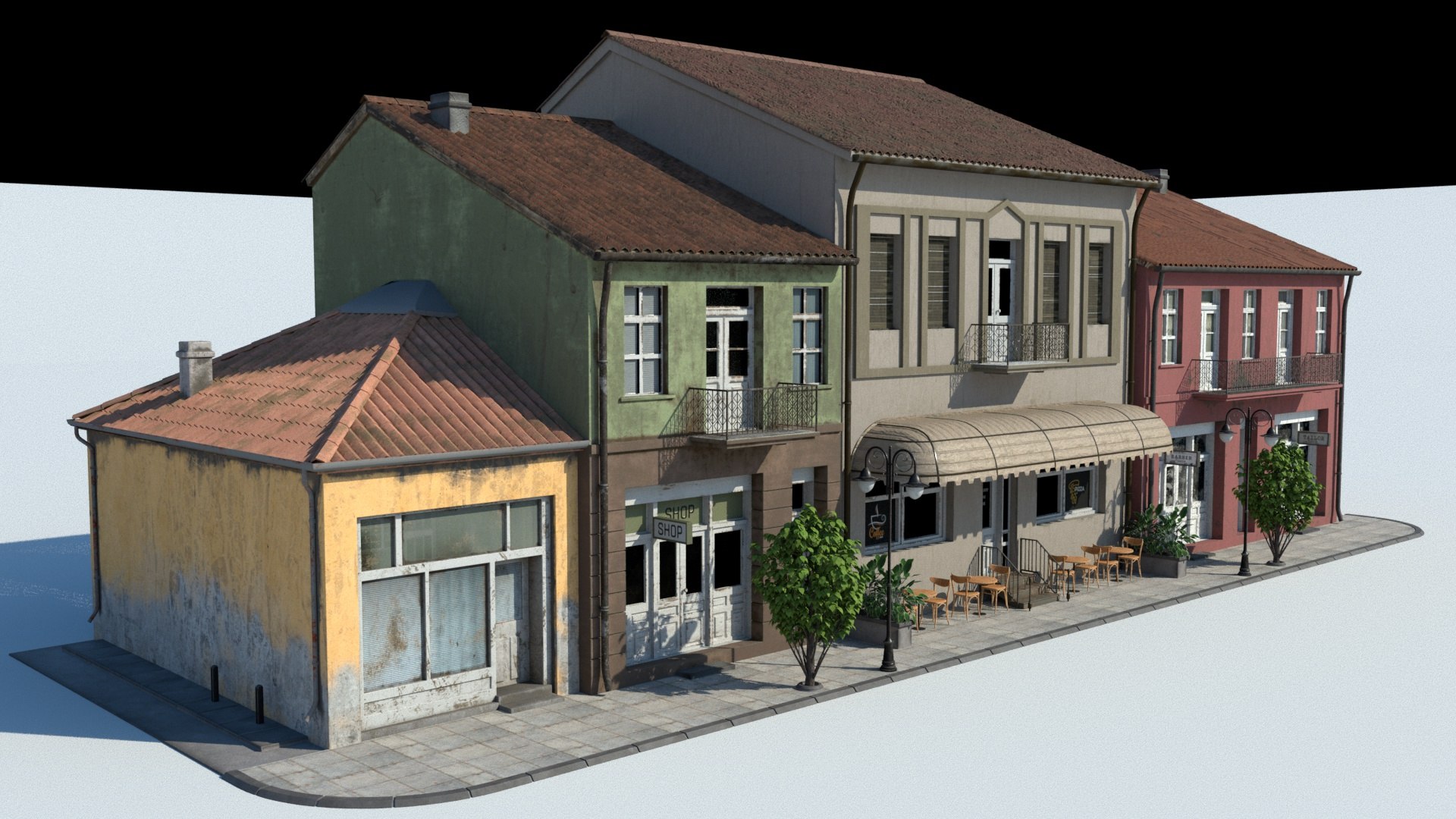 3D Model Street Part 05 - TurboSquid 1796386