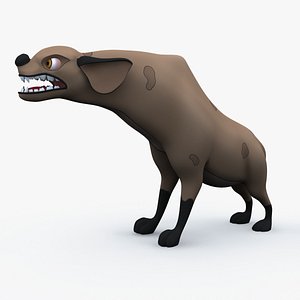 hyena lion king 3d model