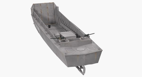 N Scale KR 02014 LCVP Higgins Boat for Military Layout or Flatcar Load 