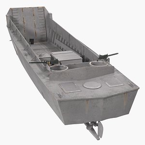 lcvp higgins boat 3D model