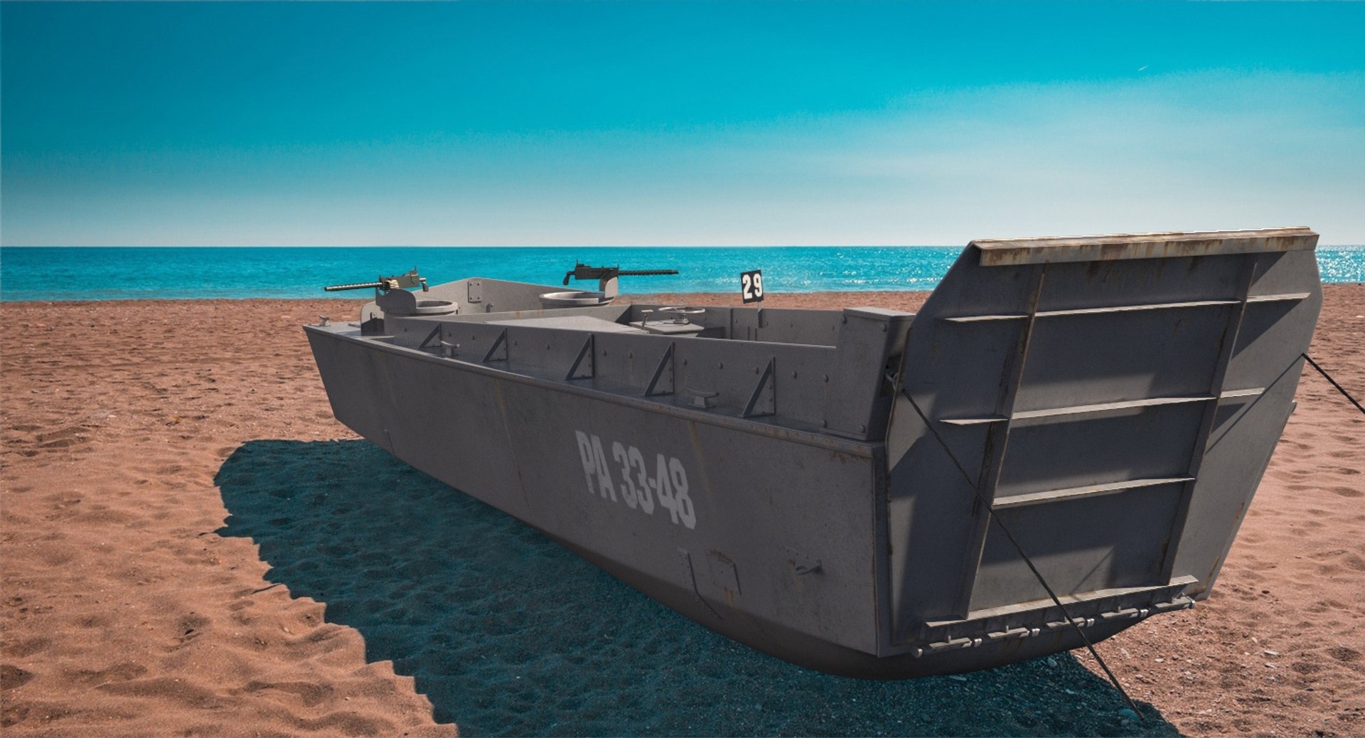 Lcvp Higgins Boat 3D Model - TurboSquid 1318193