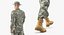 army soldier military acu 3D model