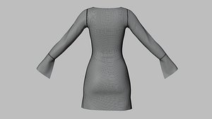 3D model Dress 51 Yankees Blue