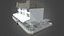 Bar Restaurant City Pack 01 Low Poly