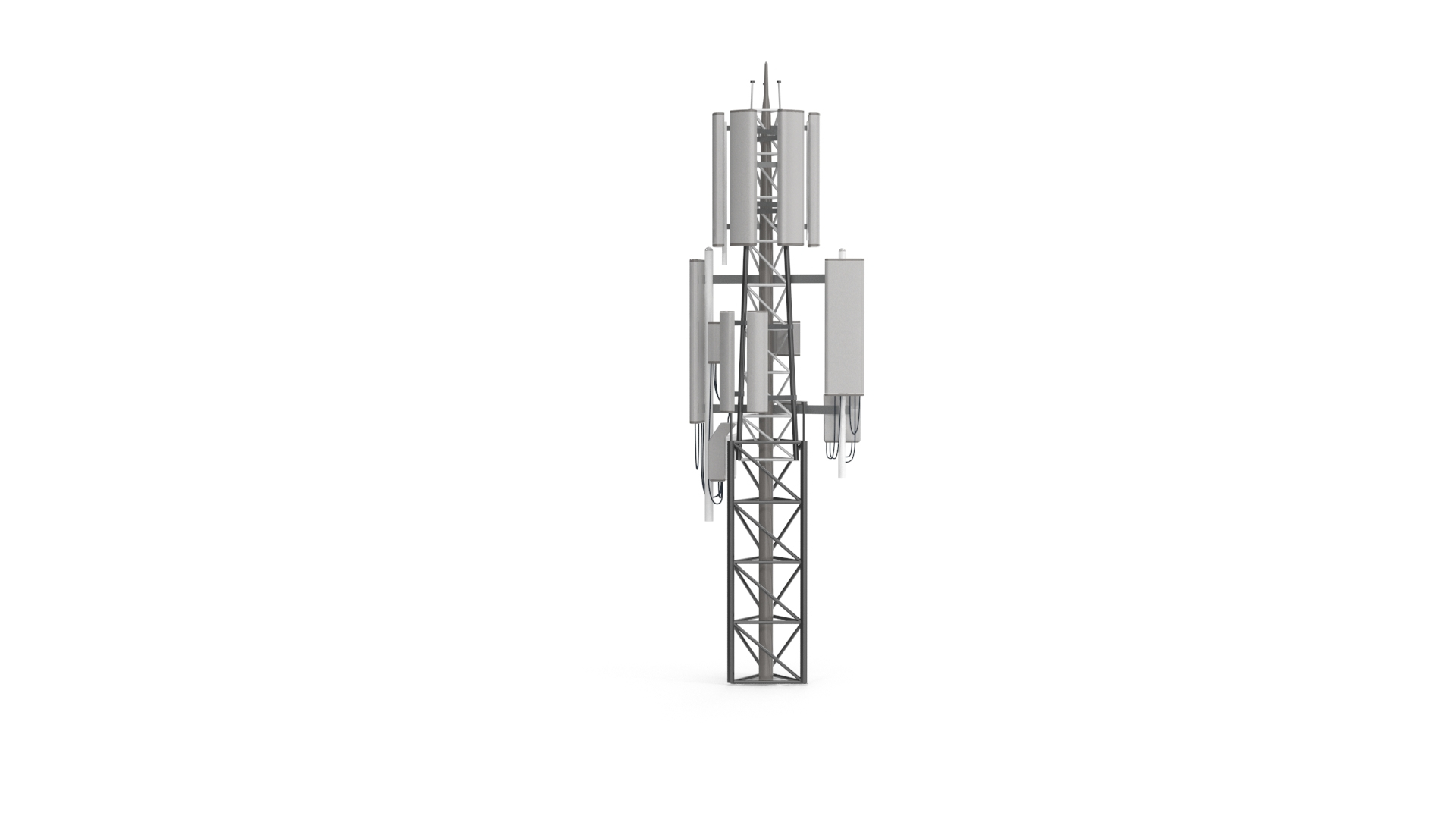 3D Base Station Cell Phone Tower - TurboSquid 2138299