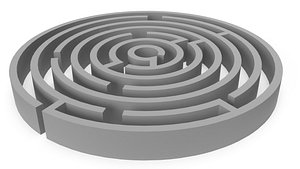 3D Circle maze