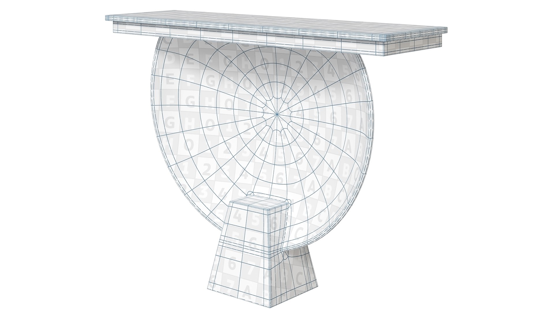 3D Stephen Antonson Shell Console - TurboSquid 2304049