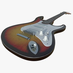 3D music instrument guitar