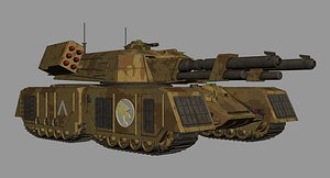 3D Mammonth tank X-66 model