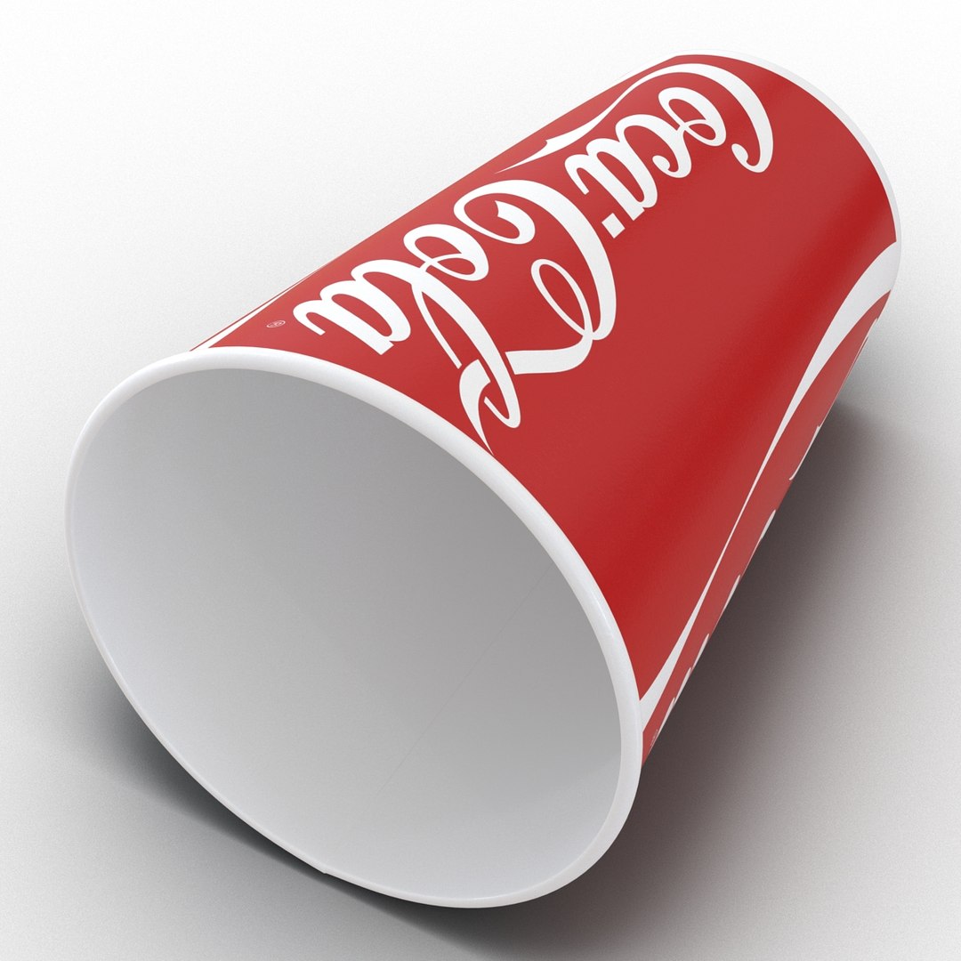 3d Drink Cup Coca Cola