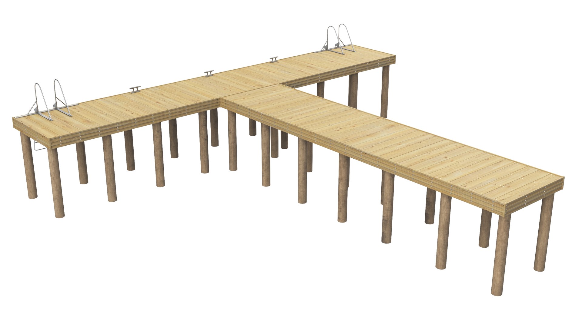 Pier Model - TurboSquid 2355240