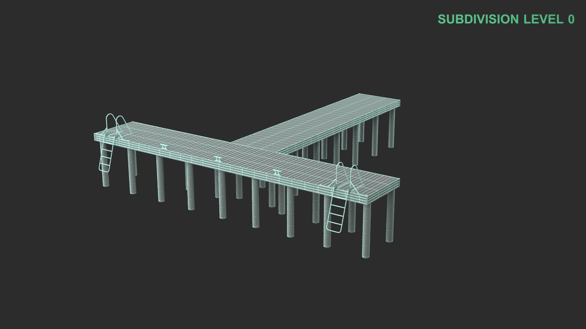 Pier Model - TurboSquid 2355240