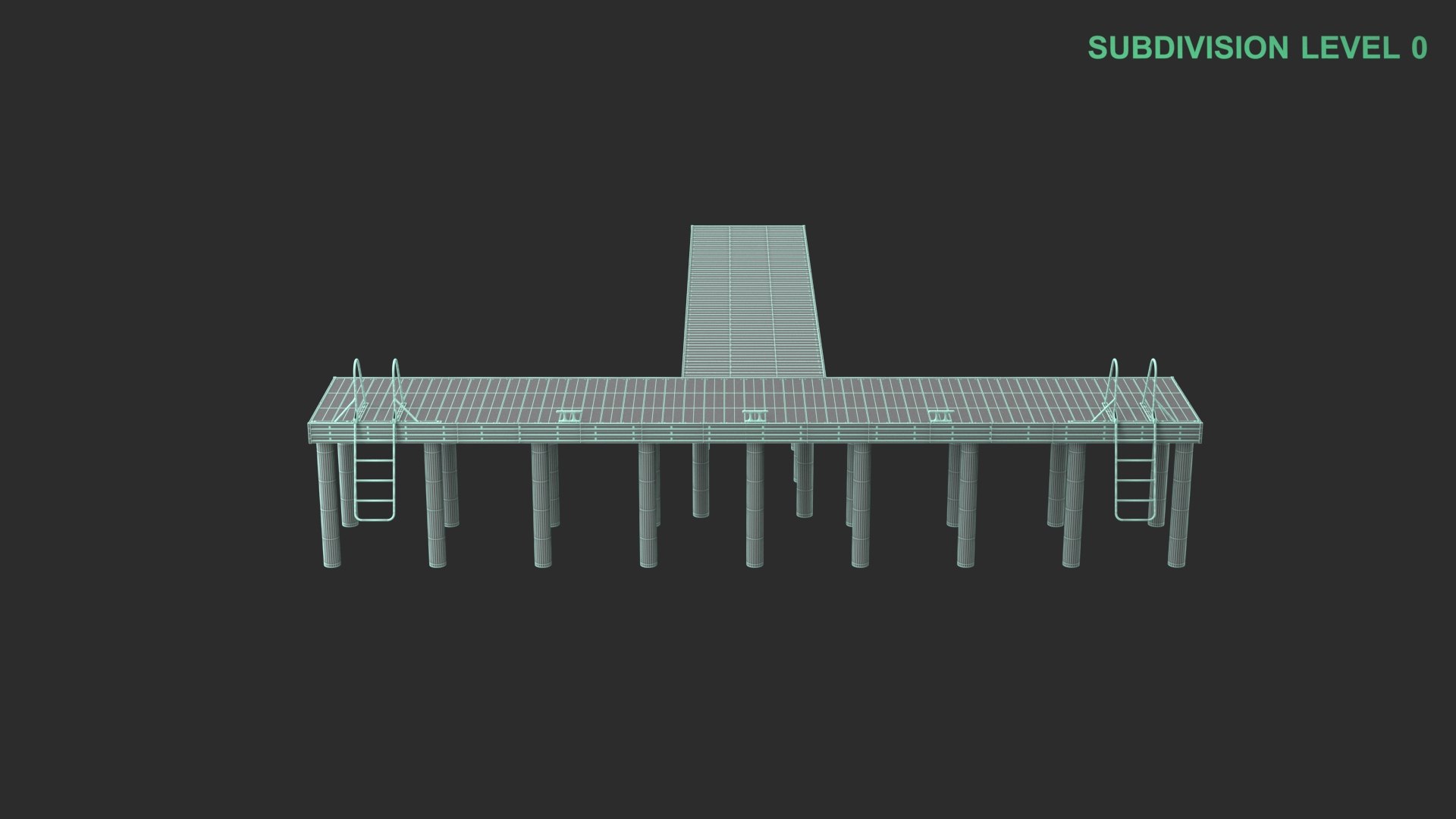 Pier Model - TurboSquid 2355240