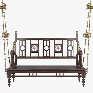 JHULA WOODEN SWING