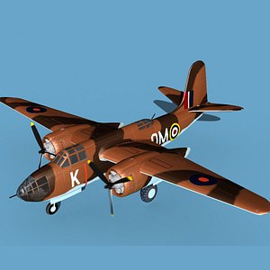 3D Douglas DB-7 Boston Mk I V04 RAF