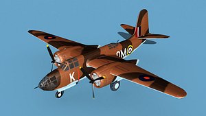 3D Douglas DB-7 Boston Mk I V04 RAF