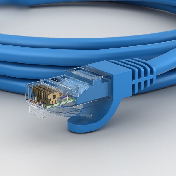 Ethernet Kabel 3D-Modell - TurboSquid 1367543