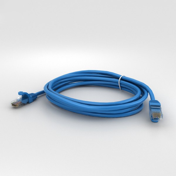 Ethernet Kabel 3D-Modell - TurboSquid 1367543