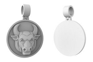 pendant bull taurus