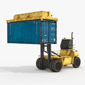 3D reach stacker