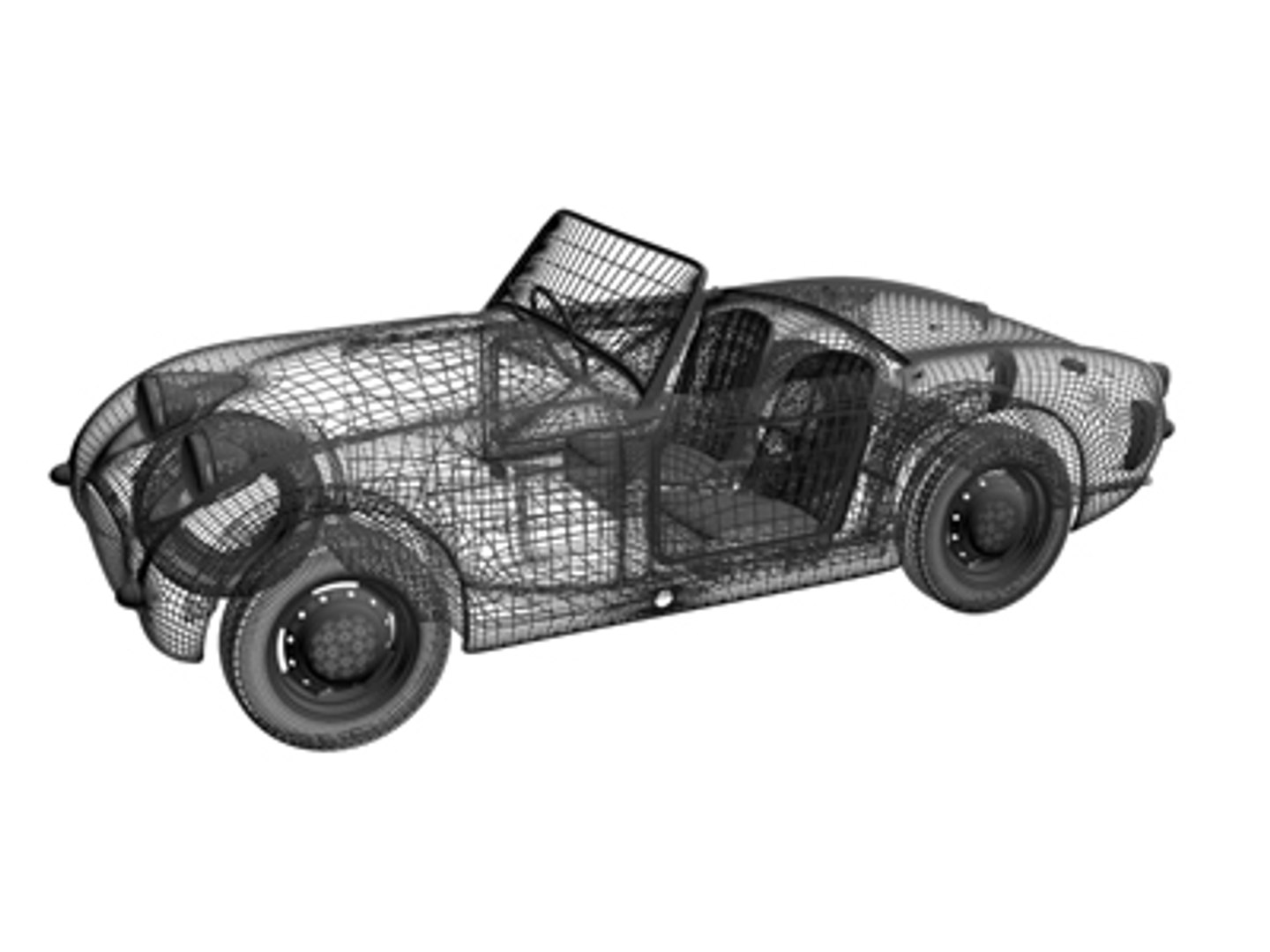 Austin Healey Sprite 3d Model