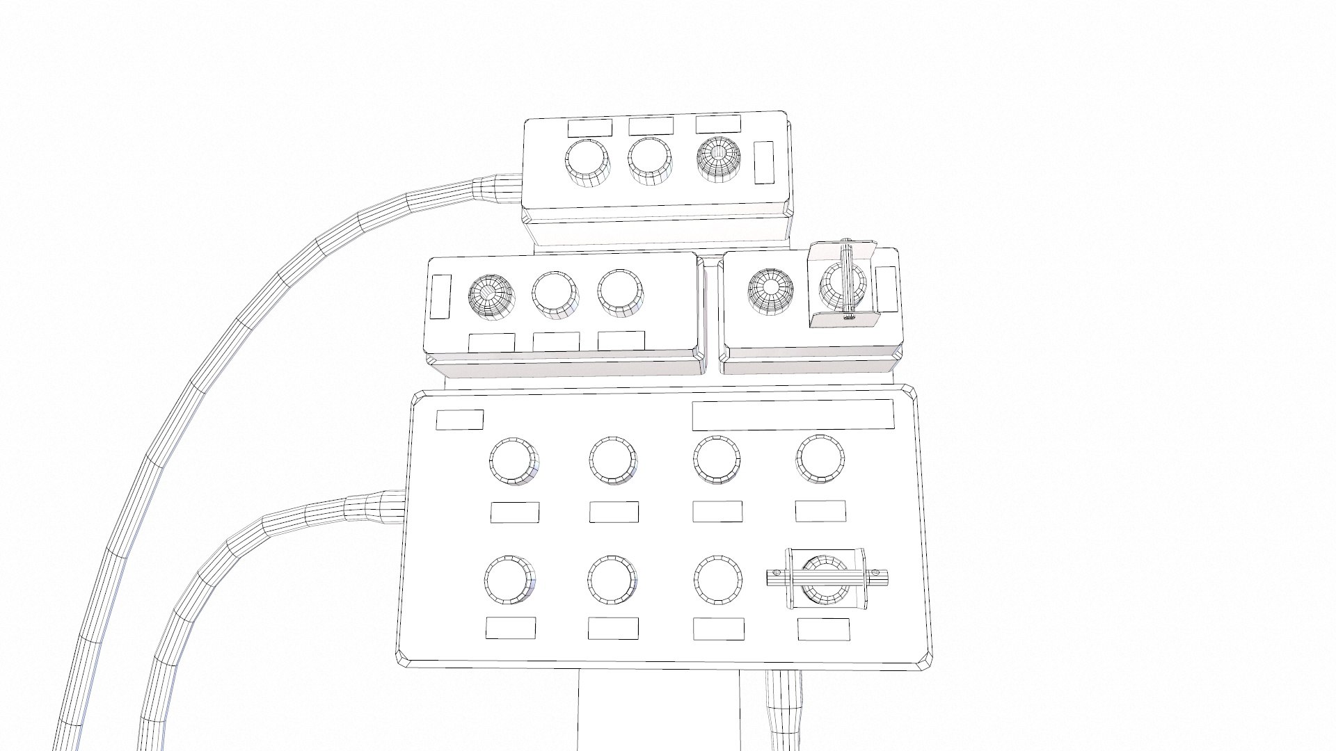 3D Control Panel Model - TurboSquid 2345603