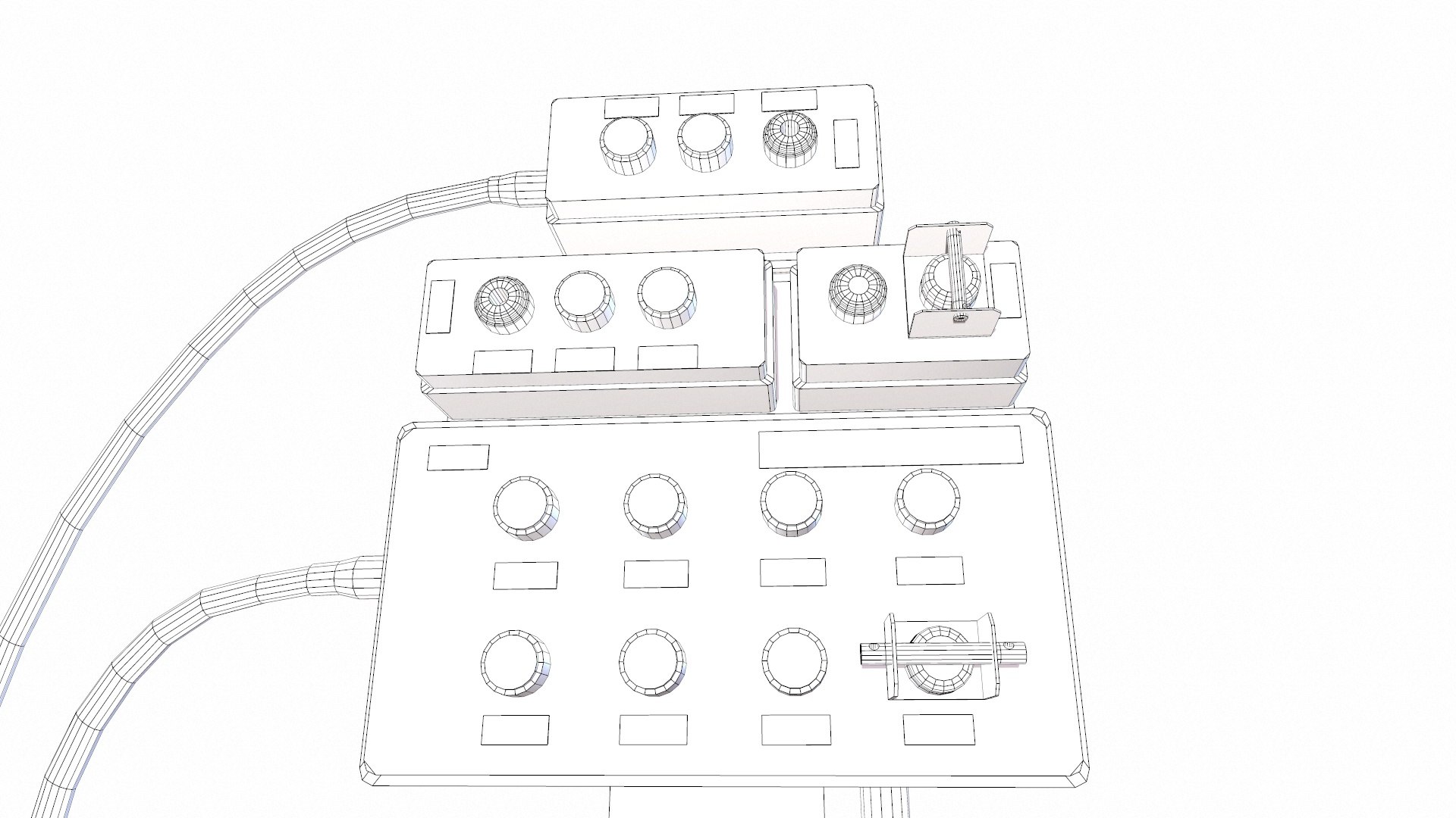 3D Control Panel Model - TurboSquid 2345603