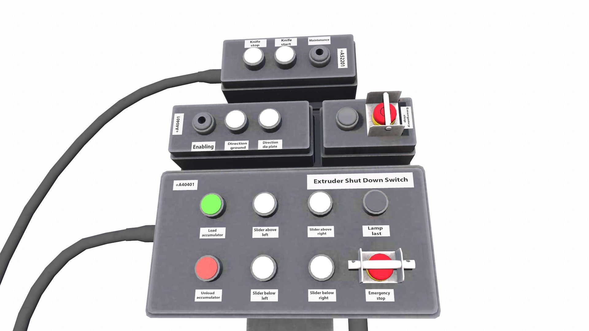 3D Control Panel Model - TurboSquid 2345603