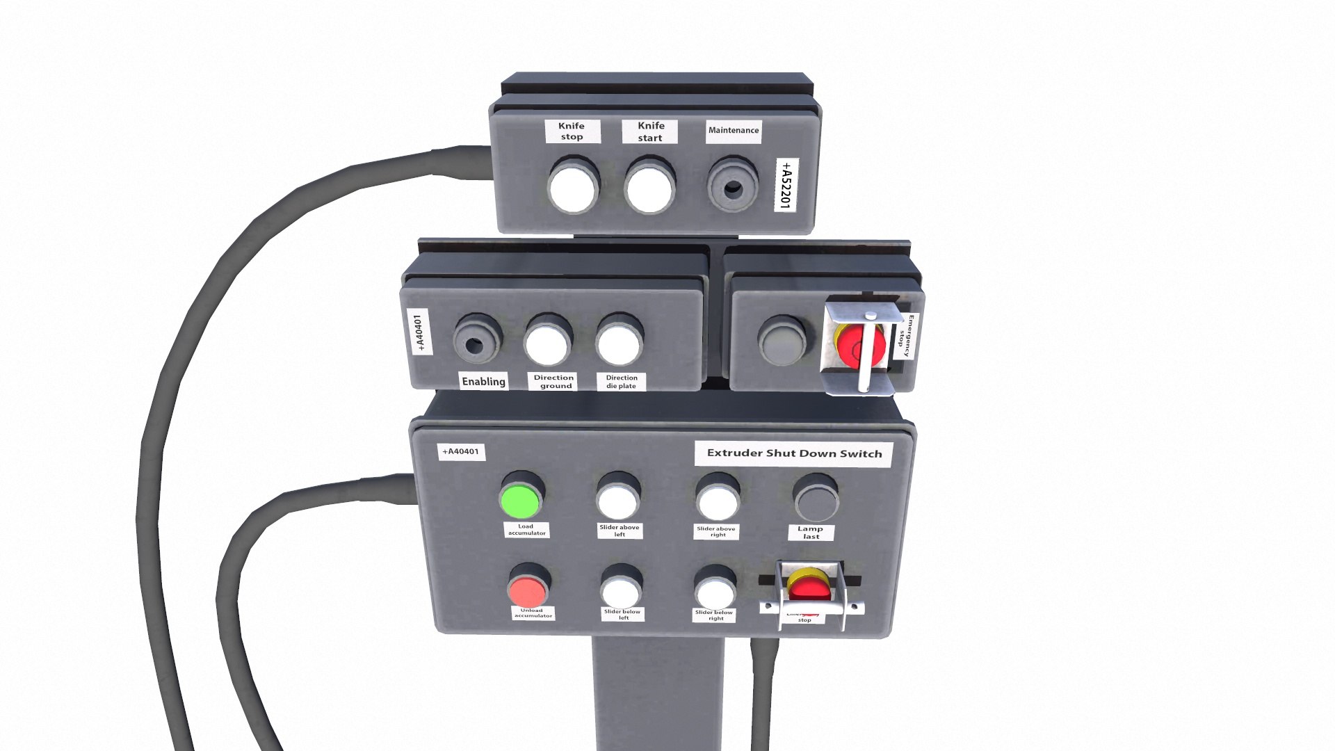 3D Control Panel Model - TurboSquid 2345603