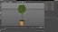 Holly Pot Plant Green with Fruits