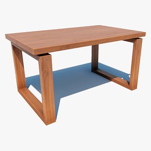 3D model IKEA - MORBYLANGA Small Rectangular Dining Table - Lumion Library