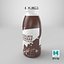 Chocolate Milkshake Bottle 3D