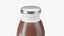 Chocolate Milkshake Bottle 3D