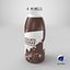 Chocolate Milkshake Bottle 3D
