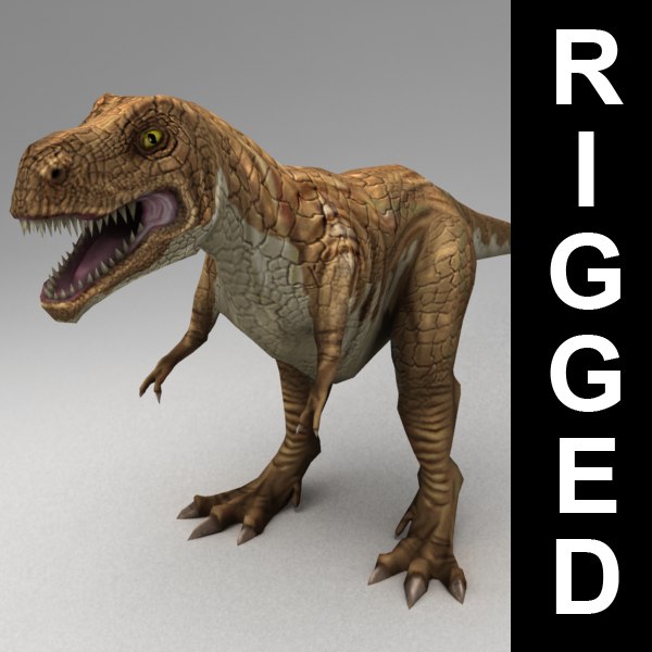 stegosaurus rigged 3d model