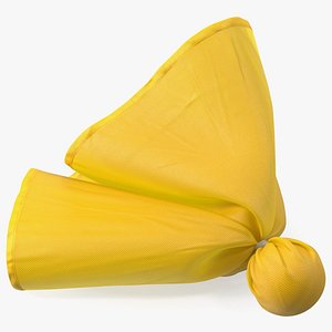 3D Professional Football Yellow Penalty Flag model