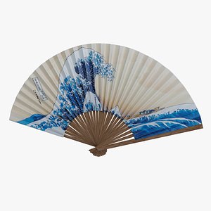 japanese fan 3D