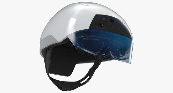 daqri smart helmet - 3d model