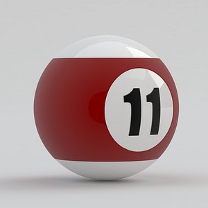 Pool Snooker Ball 11