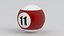Bola de sinuca 11
